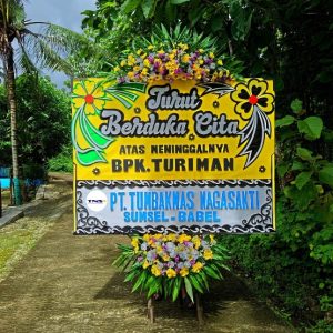 Bunga papan Turut Berduka Cita