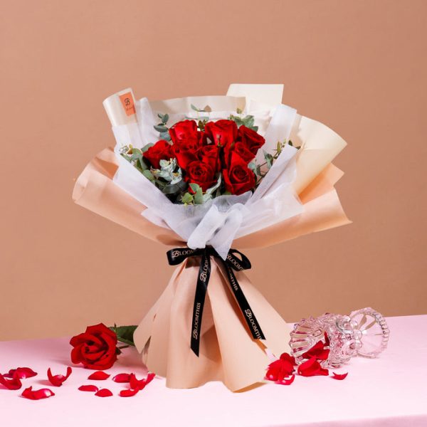 Handbouquet Fresh Rose